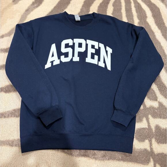 Aspen Crew Neck Sweatshirt Women's Size Small Like New - Picture 2 of 7